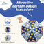 THE LITTLE LOOKERS Umbrella for Kids | Cute Printed Children Umbrellas | Stylish & Cute Mini Rain Umbrella for Children | Portable, Waterproof & Lightweight | for Girls and Boys