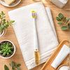 THE LITTLE LOOKERS Kids Toothbrush | Soft Bristles for Gentle Clean | Glitter Toothbrush | Easy To Hold Handle | Manual Toothbrushes for Babies/Kids/Toddlers