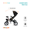 TOYPENTER 3 in 1 Baby Stroller/Kids Tricycle with Removable Canopy, Parental Adjust Push Handle for Kids | Boys | Girls Age 0 Months - 5 Years