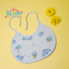 THE LITTLE LOOKERS Cotton Baby Bibs/Apron with Tie Knot Closure| With PVC on Back for Quick Absorption & Fast Drying Bibs for Babies/Newborn (0-12 Months) (Pack of 8)