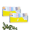 THE LITTLE LOOKERS 100% Hosiery Cotton Reusable Extra Soft Face Towels Washcloth for New Born Babies Color & Prints May Vary