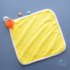 The Little Lookers Cute Microfiber Baby Washcloth for Newborns I Kids Hand Towel I Quick Dry I Super Absorbent, Super Soft Attached Soft Toy Washclothes for Infants, Babies, Toddlers (Pack of 4)