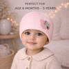 THE LITTLE LOOKERS Baby Turban Cap | Bow Knot Headwear for Newborn Boys & Girls | Soft & Cute Baby Hat | Cap for Babies | Lovely Flower Turban Cap 6 Months - 3 Years
