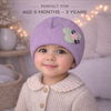 THE LITTLE LOOKERS Baby Turban Cap | Bow Knot Headwear for Newborn Boys & Girls | Soft & Cute Baby Hat | Cap for Babies | Lovely Flower Turban Cap 6 Months - 3 Years