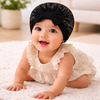 THE LITTLE LOOKERS Baby Turban Cap | Bow Knot Headwear for Newborn Boys & Girls | Soft & Cute Baby Hat | Cap for Babies | Lovely Flower Turban Cap 3-12 Months