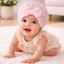 THE LITTLE LOOKERS Baby Turban Cap | Bow Knot Headwear for Newborn Boys & Girls | Soft & Cute Baby Hat | Cap for Babies | Lovely Flower Turban Cap 3-12 Months