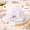 THE LITTLE LOOKERS Baby Turban Cap | Bow Knot Headwear for Newborn Boys & Girls | Soft & Cute Baby Hat | Cap for Babies | Lovely Flower Turban Cap 3-12 Months