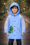 THE LITTLE LOOKERS Raincoat for Kids | Rain Coat for Boys & Girls | EVA | School Bag Coverage | Waterproof RainCoat with Hood | for Camping | Full Sleeves