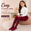 THE LITTLE LOOKERS Baby Girls Glitter Stockings | Soft Stretch Footed Cotton Blend Tights | Breathable, Machine Washable Leggings