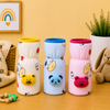 THE LITTLE LOOKERS Bottle Cover for Philips Avent/Wide Neck Feeders Soft Plush Stretchable Baby Feeding Bottle Cover with Easy to Hold Strap Wide Neck 240ml/8OZ ( Pack of 2 )