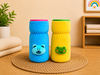 THE LITTLE LOOKERS Bottle Cover for Philips Avent/Wide Neck Feeders Soft Plush Stretchable Baby Feeding Bottle Cover with Easy to Hold Strap (Multicolor, Wide Neck 240-330ml/8-11OZ)