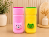 THE LITTLE LOOKERS Bottle Cover for Philips Avent/Wide Neck Feeders Soft Plush Stretchable Baby Feeding Bottle Cover with Easy to Hold Strap (Multicolor, Wide Neck 240-330ml/8-11OZ)