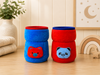 THE LITTLE LOOKERS Bottle Cover for Philips Avent/Wide Neck Feeders Soft Plush Stretchable Baby Feeding Bottle Cover with Easy to Hold Strap (Multicolor, Wide Neck 125ml/4OZ)