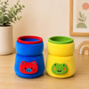 THE LITTLE LOOKERS Bottle Cover for Philips Avent/Wide Neck Feeders Soft Plush Stretchable Baby Feeding Bottle Cover with Easy to Hold Strap (Multicolor, Wide Neck 125ml/4OZ)