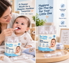 THE LITTLE LOOKERS Baby Oral Cleaner with Soft Gauze Tip | Gentle Mouth Cleaner with Long Handle | Individually Packed