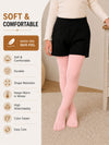 THE LITTLE LOOKERS Woollen Fleece Stockings for Kids I Baby Tights Thick Toddler Baby Girls/ Boys Seamless Knit Leggings Thick Solid Stockings Footed Pants Pantyhose