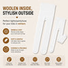 THE LITTLE LOOKERS Woollen Fleece Stockings for Kids I Baby Tights Thick Toddler Baby Girls/ Boys Seamless Knit Leggings Thick Solid Stockings Footed Pants Pantyhose