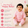 THE LITTLE LOOKERS Kids Winter Thermal Wear | Unisex Fleece Innerwear Set for Baby Girl & Baby Boy | Warm Woolen T-Shirt & Bottom Set