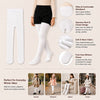 THE LITTLE LOOKERS Woollen Fleece Stockings for Kids I Baby Tights Thick Toddler Baby Girls/ Boys Seamless Knit Leggings Thick Solid Stockings Footed Pants Pantyhose