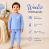 THE LITTLE LOOKERS Kids Winter Thermal Wear | Unisex Fleece Innerwear Set for Baby Girl & Baby Boy | Warm Woolen T-Shirt & Bottom Set