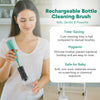THE LITTLE LOOKERS Electric Baby Bottle Brush Cleaner – 360° Rotating Rechargeable Bottle Washer with Soft Silicone Bristles | Deep Cleaning for Bottles, Nipples, Pacifiers & Sippy Cups – Water-Resistant & Portable