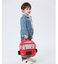 THE LITTLE LOOKERS Preschool Kids School Bags Cute Soft Plush Baby Backpack for Baby Boys, Baby Girls- Red (Fire Engine)