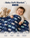 THE LITTLE LOOKERS Baby Blanket – Soft & Breathable Baby Wrapper for Newborns and Infants