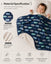 THE LITTLE LOOKERS Baby Blanket – Soft & Breathable Baby Wrapper for Newborns and Infants