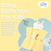 THE LITTLE LOOKERS Baby Bath Gown, Baby Bathrobe, Baby Bath Towel, Hooded Beach Towel I Super Absorbent Swim Cover-ups for Boys/Girls
