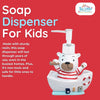 THE LITTLE LOOKERS Resin Hand Soap Dispenser, Lotion Bottle, Liquid Soap Dispenser for Bathroom / Kitchen / Play Area