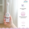 THE LITTLE LOOKERS Baby Toothbrush for Toddlers – Robot Shape with Soft Bristles | Easy Grip Handle | BPA-Free, Non-Toxic, Easy-to-Hold & Gentle on Gums (Ages 1-5)
