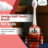 THE LITTLE LOOKERS Baby Toothbrush for Toddlers – Robot Shape with Soft Bristles | Easy Grip Handle | BPA-Free, Non-Toxic, Easy-to-Hold & Gentle on Gums (Ages 1-5)