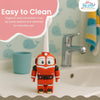THE LITTLE LOOKERS Baby Toothbrush for Toddlers – Robot Shape with Soft Bristles | Easy Grip Handle | BPA-Free, Non-Toxic, Easy-to-Hold & Gentle on Gums (Ages 1-5)