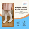 THE LITTLE LOOKERS Woollen Fleece Stockings for Kids I Baby Tights Thick Toddler Baby Girls/ Boys Seamless Knit Leggings Thick Solid Stockings Footed Pants Pantyhose