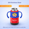 THE LITTLE LOOKERS Sipper for Kids 300ml | Stainless Steel Hot & Cold Sipper Bottle for Baby | Rust-Proof | Travelling Water Bottle | Ideal Sipper Water Bottle for School Kids | Sipper with Handle