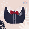 THE LITTLE LOOKERS Unisex Cotton Baby Bibs with Bow Tie for Infants/ Toddlers (3-24 Months)