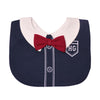 THE LITTLE LOOKERS Unisex Cotton Baby Bibs with Bow Tie for Infants/ Toddlers (3-24 Months)