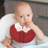THE LITTLE LOOKERS Unisex Cotton Baby Bibs with Bow Tie for Infants/ Toddlers (3-24 Months)