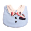 THE LITTLE LOOKERS Unisex Cotton Baby Bibs with Bow Tie for Infants/ Toddlers (3-24 Months)