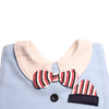 THE LITTLE LOOKERS Unisex Cotton Baby Bibs with Bow Tie for Infants/ Toddlers (3-24 Months)