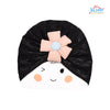 THE LITTLE LOOKERS Unisex Soft Turban Cap with Flower Bow, Beanie Cap for Newborn Baby/Infants, Baby Head-Wear | Suitable for 3 to 18 Months Baby