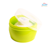THE LITTLE LOOKERS Portable Baby Skin Care Baby Powder Puff with Box Holder Container for New Born and Kids for Baby Face and Body