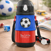 THE LITTLE LOOKERS Sipper for Kids 350ml | Stainless Steel Hot & Cold Sipper Bottle for Baby | Rust-Proof | Travelling Water Bottle | Ideal Sipper Water Bottle for School Kids | Sipper with Strap