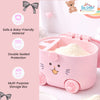 THE LITTLE LOOKERS Milk Powder Dispenser for Baby | for Travel, Outdoor Picnic with Baby Infant | Portable Container for Milk Powder, Snacks, Candy, Fruits | Multi-Functional Container for Kids