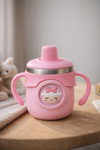 THE LITTLE LOOKERS Sipper Bottle/Sippy Cup for Babies/Kids | Nozzle Indicator | Spill-Resistant | Sipper with Straw | BPA-Free | Easy Grip Cup | Toddler & Kids Milk Cup