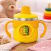 THE LITTLE LOOKERS Stainless Steel Sipper Cup for Babies & Kids | 260ml | Heat-Sensitive Nozzle Indicator | Leak-Proof & Airtight Lid | BPA-Free | Double Wall Insulated | Easy Grip Handles | Yellow