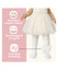 The Little Lookers Girls Cotton Knit Stockings with Flower – Soft Stretch Baby & Kids Tights