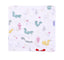THE LITTLE LOOKERS 12-Piece Soft Organic Cotton Muslin Newborn Face Towels/Washcloths in Cute Random Prints