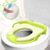 THE LITTLE LOOKERS Premium Padded, Soft, Comfortable, and Durable |Toilet Training | Full Cushion Assorted Potty Trainer Seat with Handle