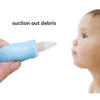 THE LITTLE LOOKERS Baby Nose Cleaner/Nasal Vacuum Sucker Mucus Snot Aspirator for Babies (Blue, Pack of 1)